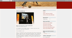 Desktop Screenshot of africagoal2010.blogspot.com