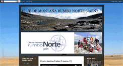Desktop Screenshot of clubrumbonorte.blogspot.com