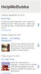 Mobile Screenshot of helpmebubba.blogspot.com