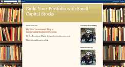 Desktop Screenshot of portfoliobuilderstockmarket2.blogspot.com