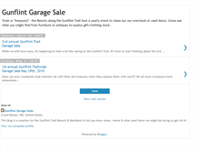 Tablet Screenshot of gunflintgaragesale.blogspot.com