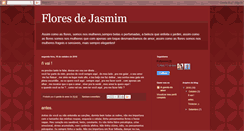 Desktop Screenshot of flores-de-jasmim.blogspot.com