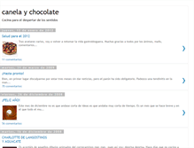 Tablet Screenshot of canelaychocolate.blogspot.com