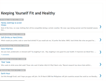 Tablet Screenshot of fitandhealth.blogspot.com