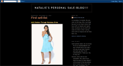 Desktop Screenshot of natalie-sells-you-buy.blogspot.com