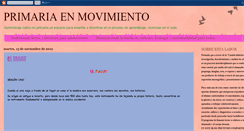 Desktop Screenshot of primariaenmovimiento.blogspot.com