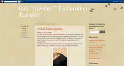 Desktop Screenshot of ggtraveler.blogspot.com