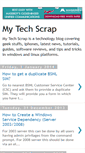 Mobile Screenshot of mytechscrap.blogspot.com