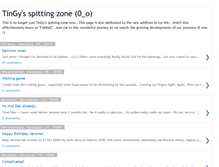 Tablet Screenshot of monkeytingy.blogspot.com