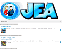 Tablet Screenshot of jeajovenesenaccion.blogspot.com