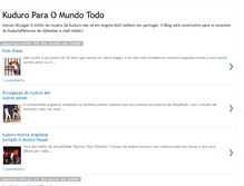 Tablet Screenshot of kuduroparaomundotodo.blogspot.com