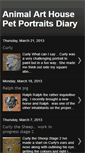 Mobile Screenshot of catherin-wwwanimalarthouse.blogspot.com