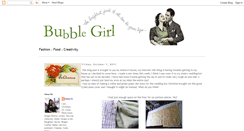 Desktop Screenshot of bubblegirlooo.blogspot.com