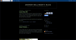 Desktop Screenshot of andrewbellinger.blogspot.com