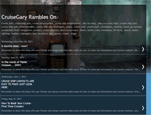 Tablet Screenshot of cruisegary.blogspot.com