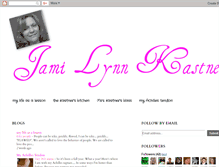 Tablet Screenshot of jamilynnkastner.blogspot.com