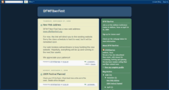 Desktop Screenshot of dfwfiberfest.blogspot.com
