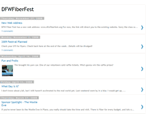 Tablet Screenshot of dfwfiberfest.blogspot.com