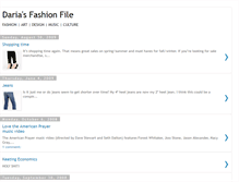 Tablet Screenshot of dariasfashionfile.blogspot.com