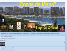 Tablet Screenshot of cosasdemena.blogspot.com