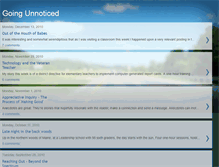 Tablet Screenshot of goingunnoticed-kmr.blogspot.com