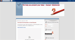 Desktop Screenshot of metamorphhome.blogspot.com