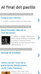 Mobile Screenshot of alfinaldelpasilloantologia.blogspot.com