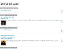 Tablet Screenshot of alfinaldelpasilloantologia.blogspot.com