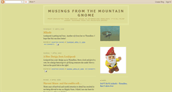 Desktop Screenshot of mountain-gnome.blogspot.com