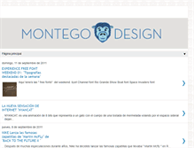 Tablet Screenshot of montegodesign.blogspot.com