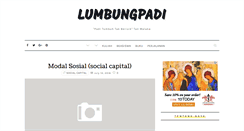 Desktop Screenshot of lumbungpadi.blogspot.com