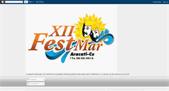 Desktop Screenshot of apaixaodecristodoaracatiiacb.blogspot.com