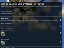 Tablet Screenshot of casadelamujerlaflorida.blogspot.com