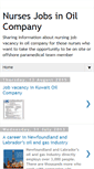 Mobile Screenshot of oilcompany-nurses.blogspot.com