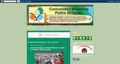 Desktop Screenshot of comunidadpedromillanao.blogspot.com