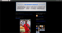 Desktop Screenshot of deepinthehole.blogspot.com