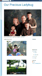 Mobile Screenshot of ourpreciousladybug.blogspot.com