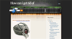 Desktop Screenshot of how-can-i-get-rid-of.blogspot.com