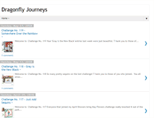 Tablet Screenshot of dragonflyjourneys.blogspot.com