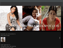 Tablet Screenshot of indianactresswall.blogspot.com
