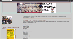 Desktop Screenshot of karateusach.blogspot.com