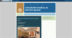 Desktop Screenshot of consultoriosmedicos.blogspot.com