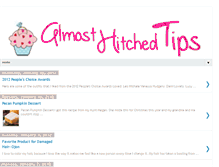 Tablet Screenshot of almosthitchedtips.blogspot.com