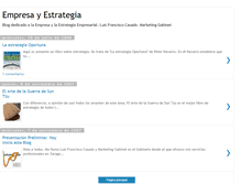 Tablet Screenshot of empresayestrategia.blogspot.com