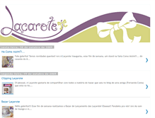 Tablet Screenshot of lacaroteacessorios.blogspot.com