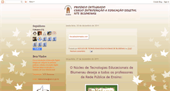 Desktop Screenshot of proinfoblumenau.blogspot.com