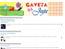 Tablet Screenshot of gavetadajuju.blogspot.com