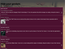 Tablet Screenshot of hideyourgenitals.blogspot.com