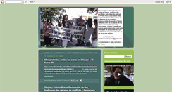 Desktop Screenshot of madrescontralaguerra.blogspot.com