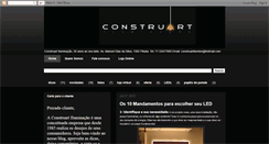 Desktop Screenshot of construartiluminacao.blogspot.com